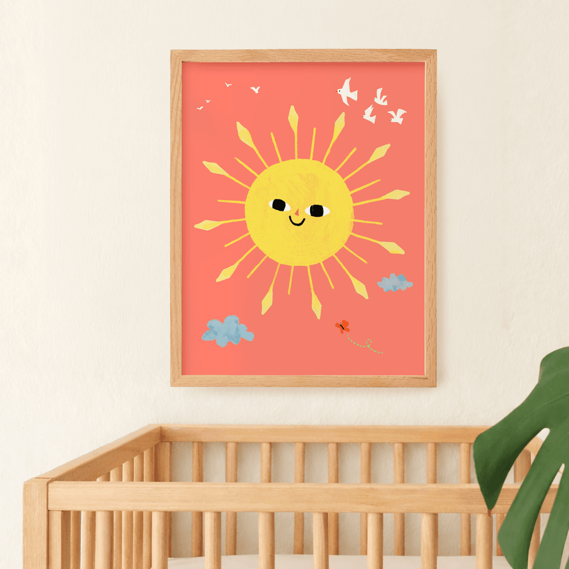 Happy Sun Print