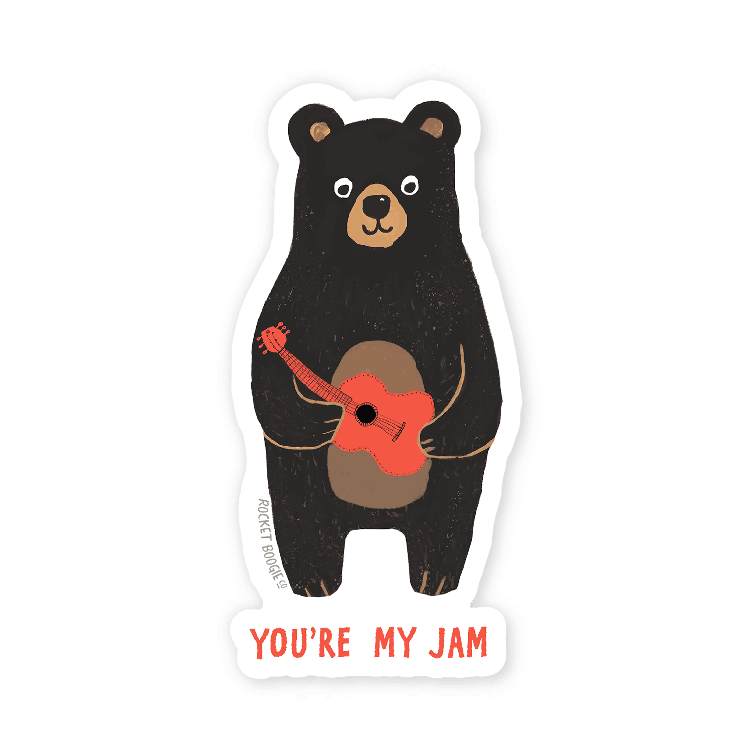 Black Bear Jam Sticker