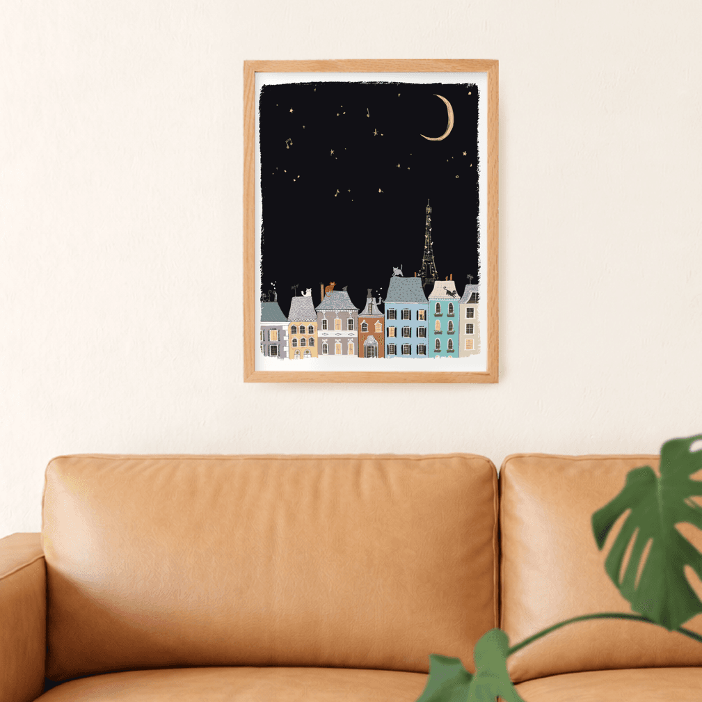 Cats in Paris Print