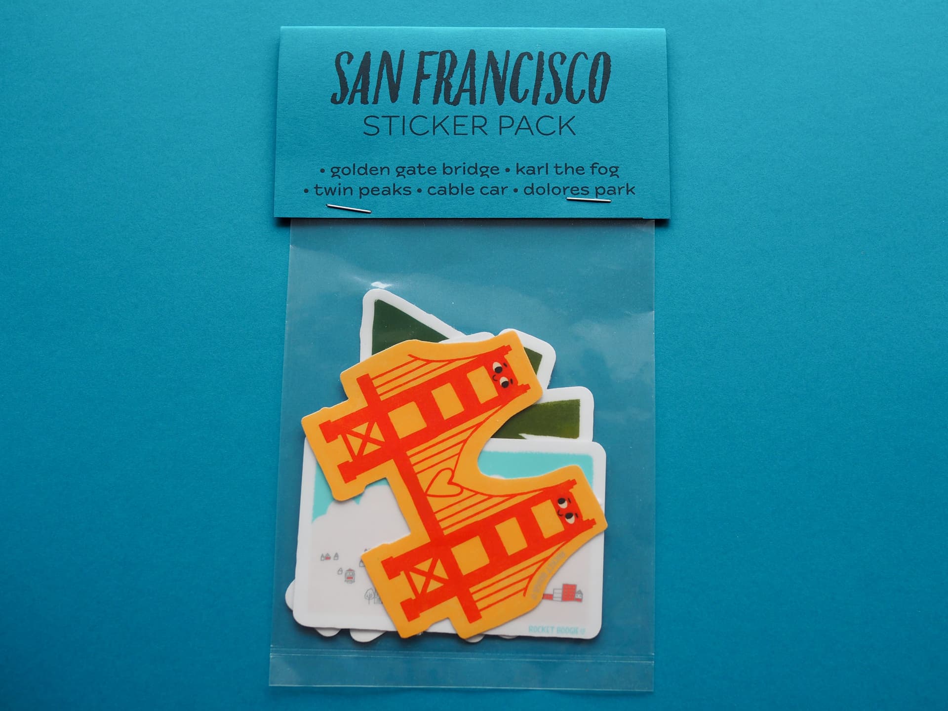 San Francisco Vinyl Sticker Pack