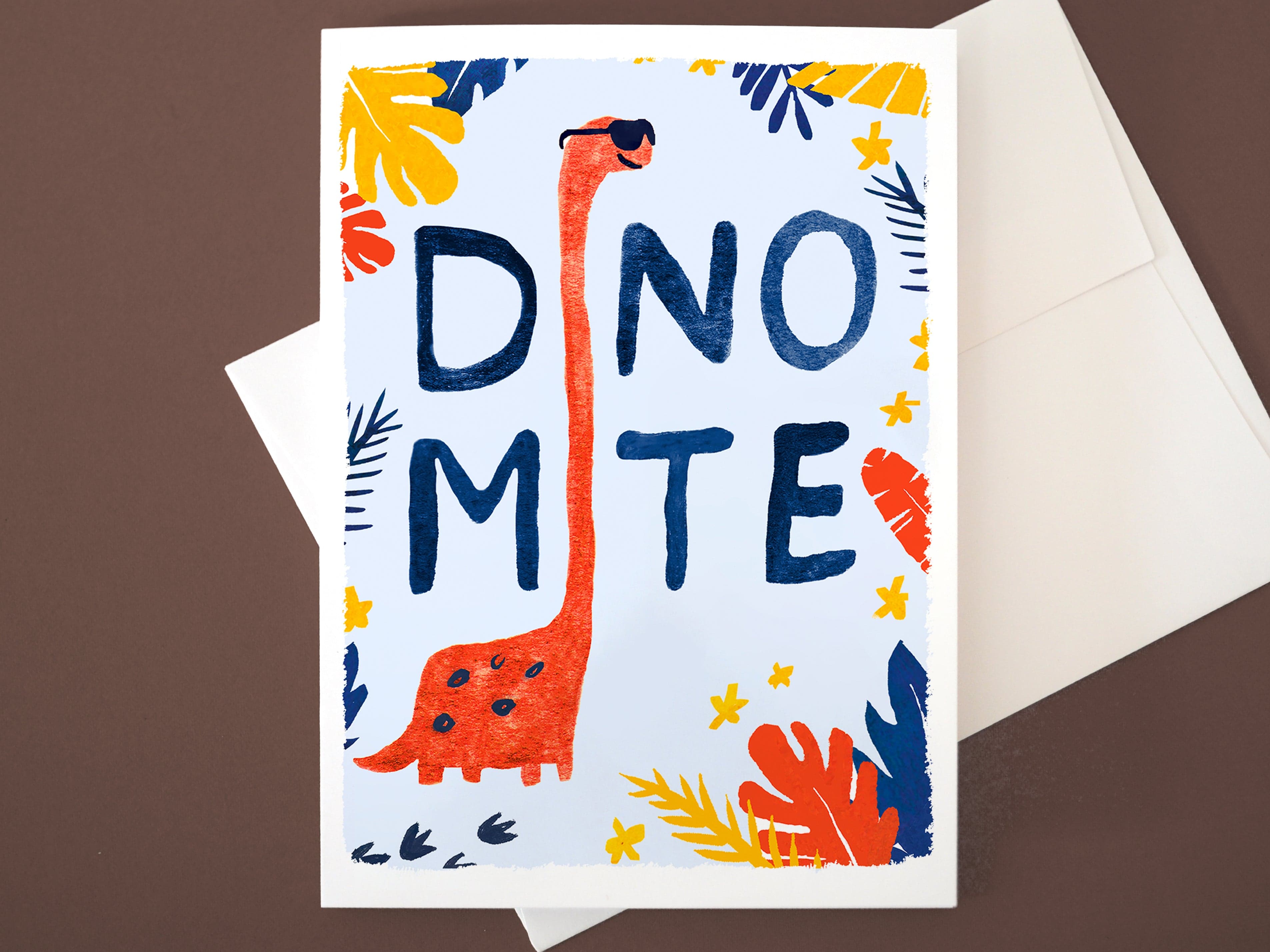 Dinomite Dinosaur Card
