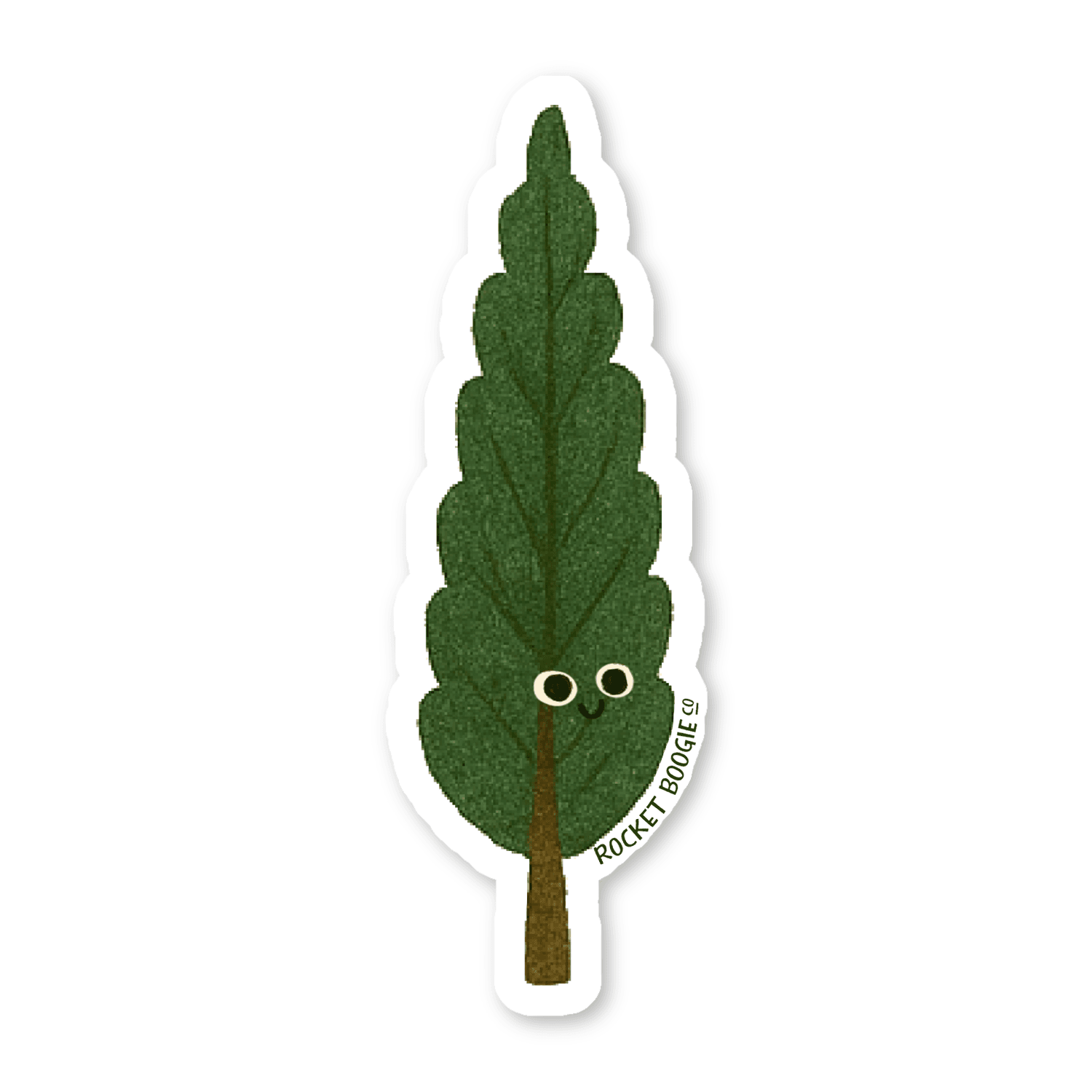 Cypress Tree Sticker
