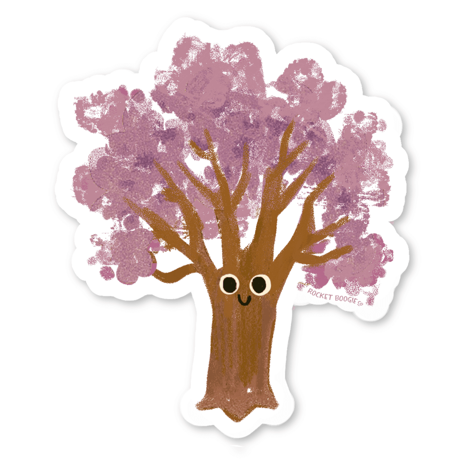 Jacaranda Tree Sticker