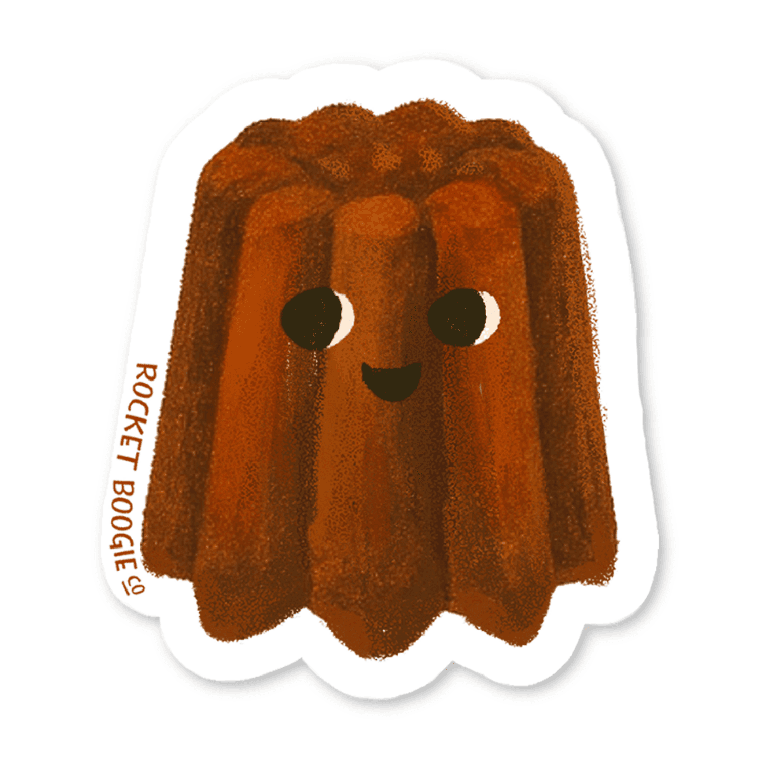 Canelé French Pastry Sticker
