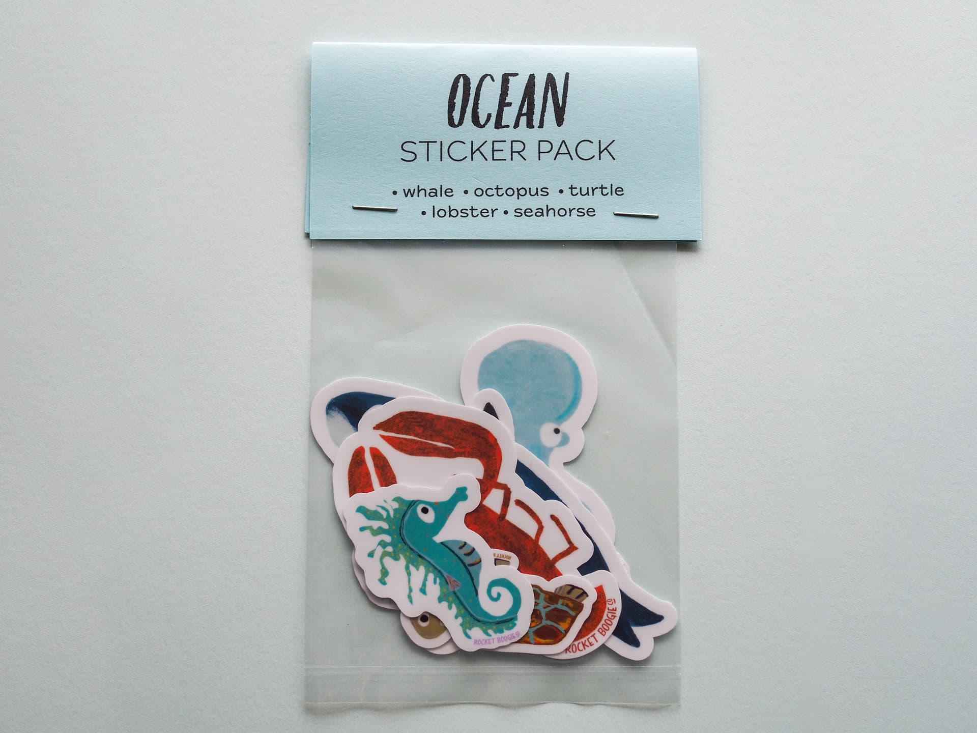 Ocean Adventures Vinyl Sticker Pack