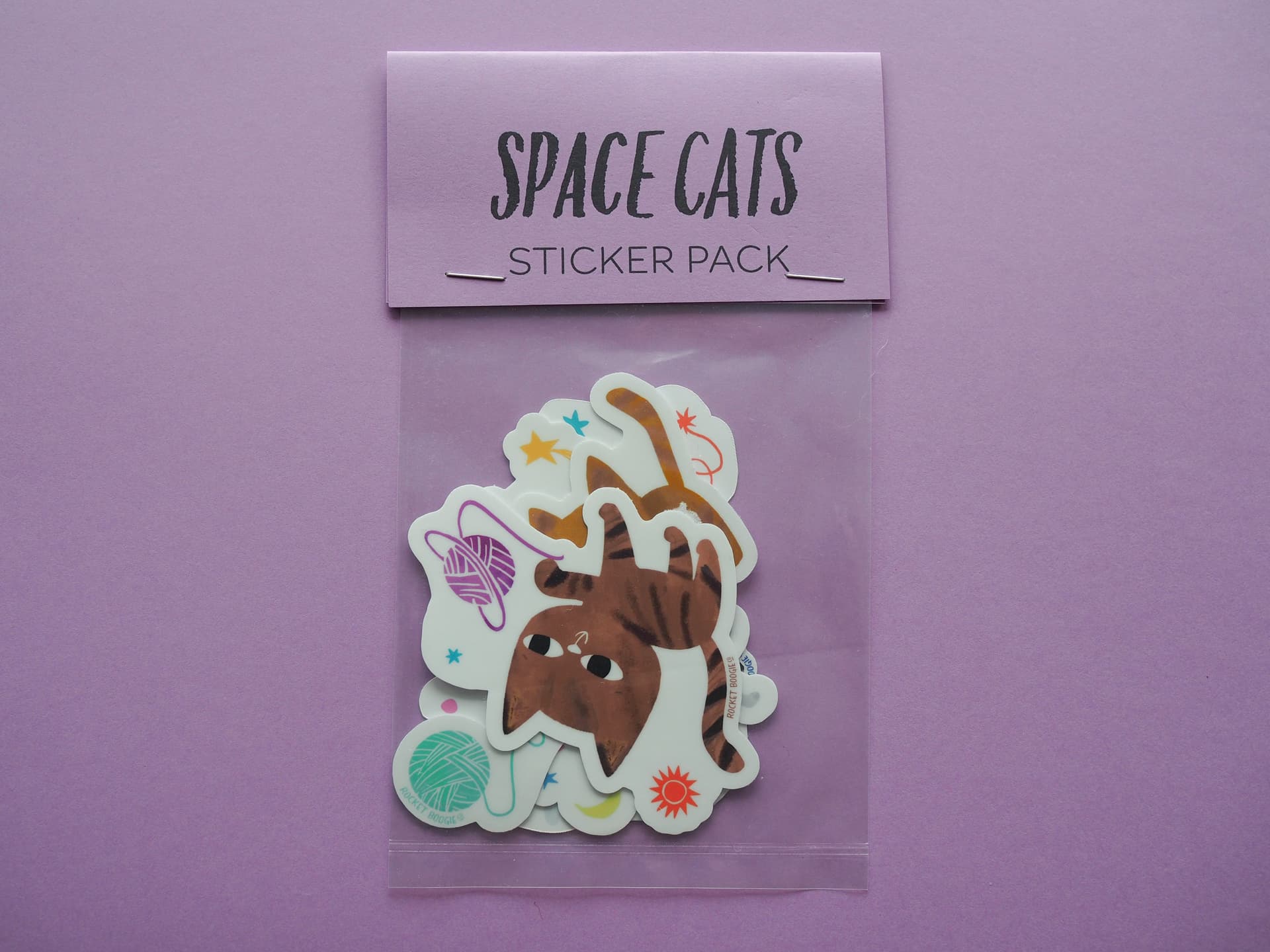 Space Kitties Vinyl Sticker Pack