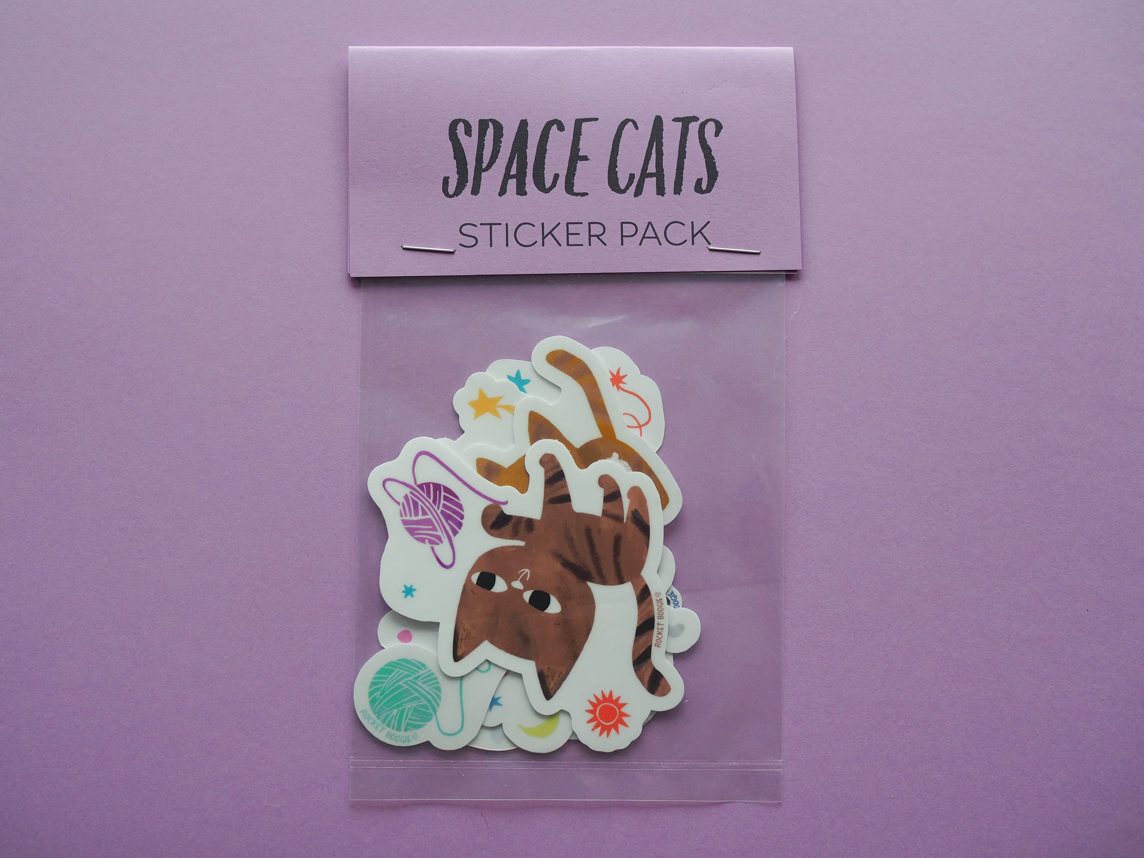 Space Kitties Vinyl Sticker Pack