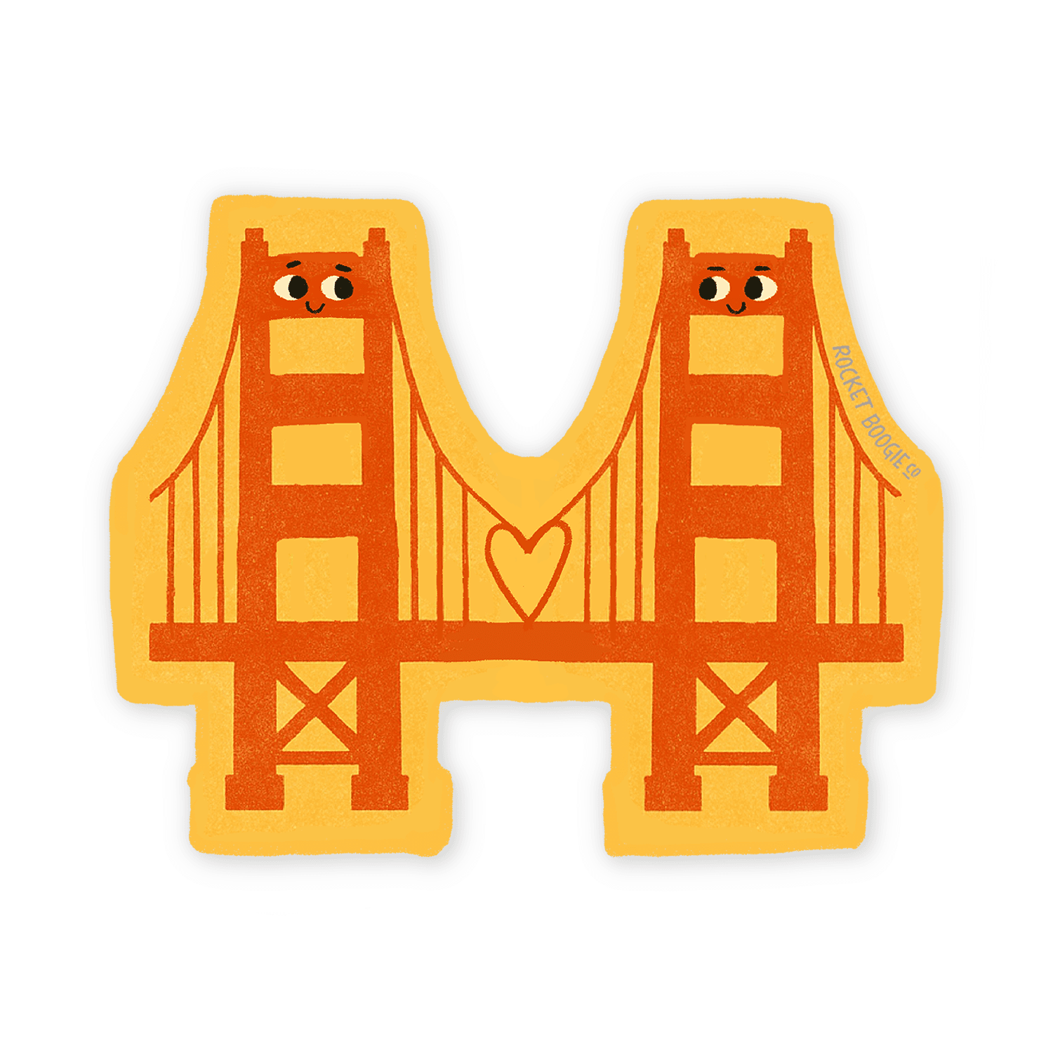 Golden Gate Bridge Sticker