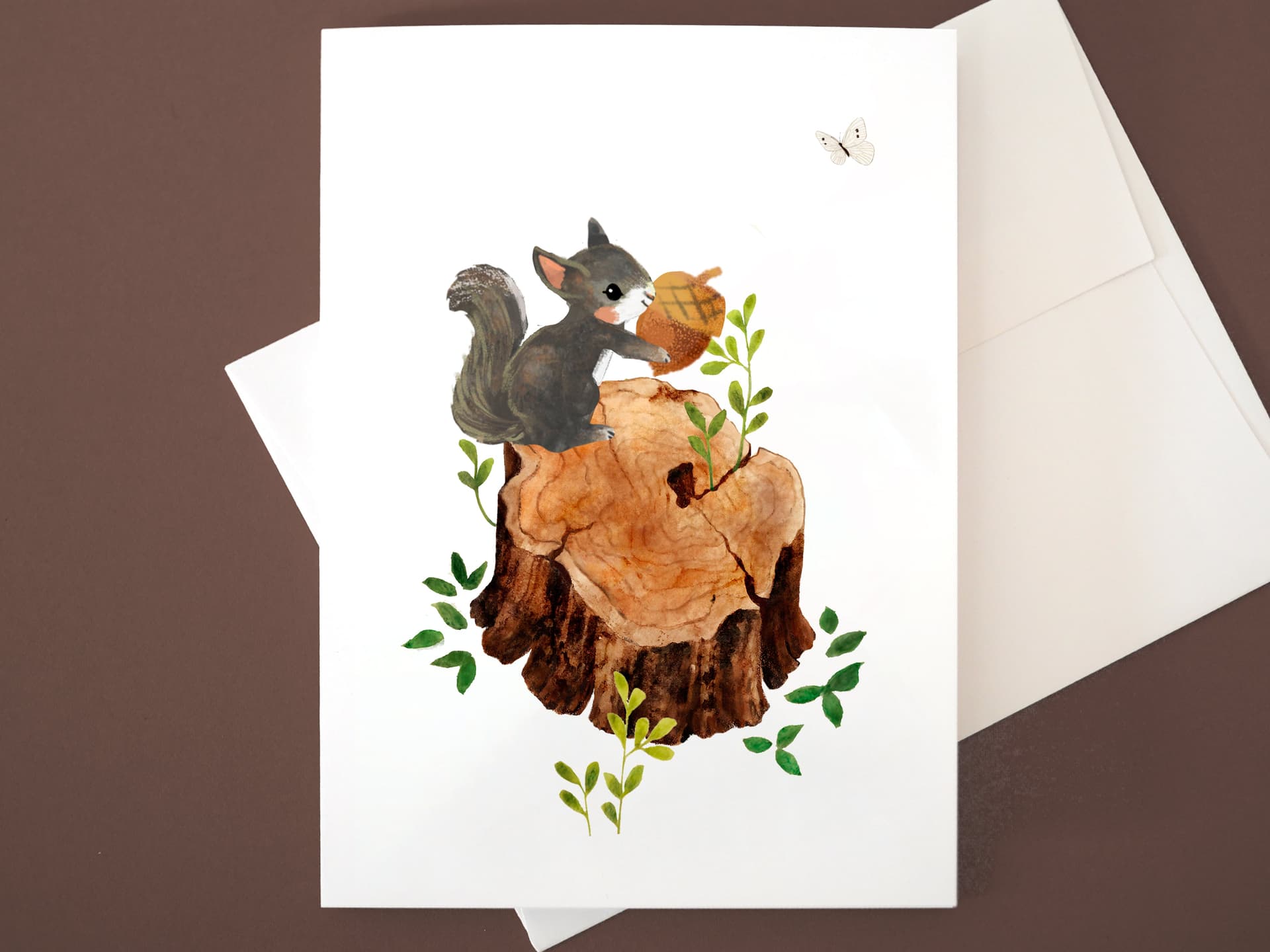 Squirrel Card