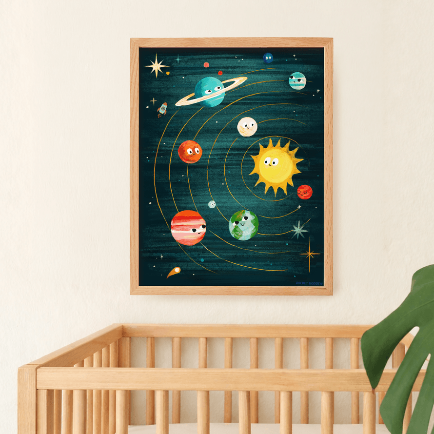 Planet Solar System Print