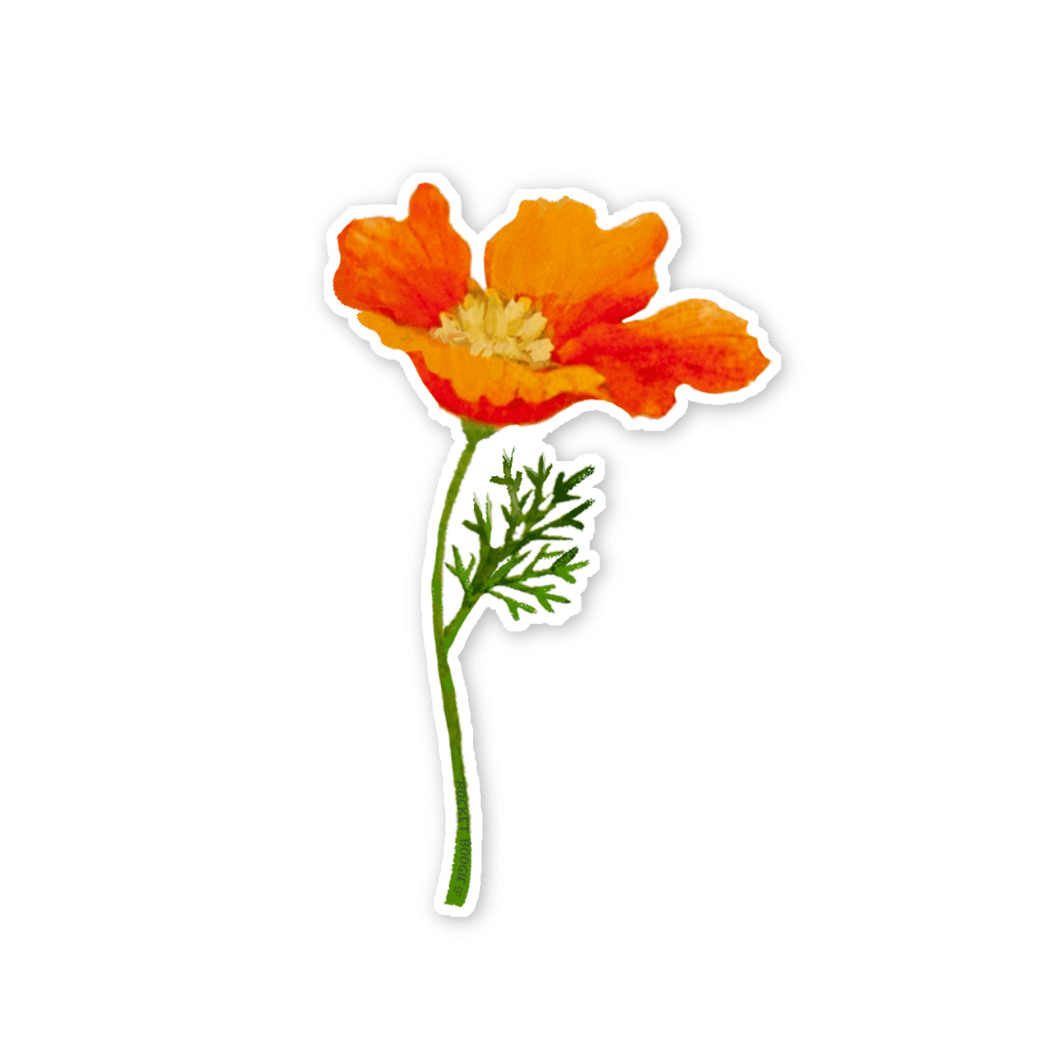 Sweet Poppy Sticker